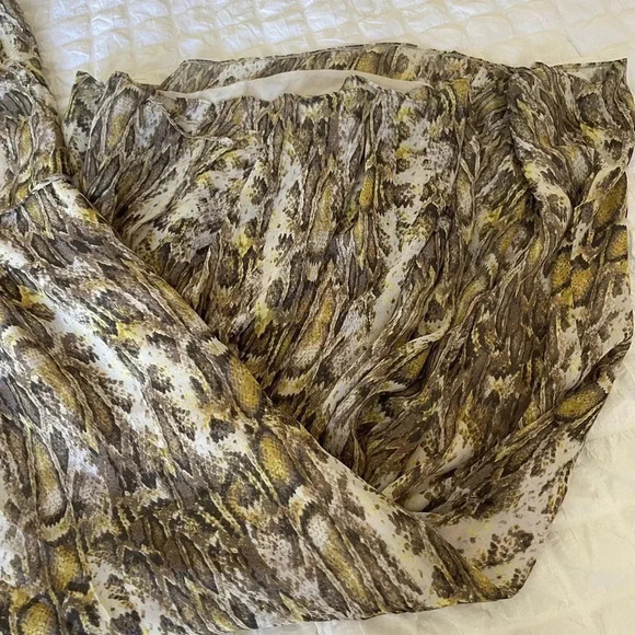 Rare Jenni Kanye silk snakeskin maxi dress - Picture 3 of 10